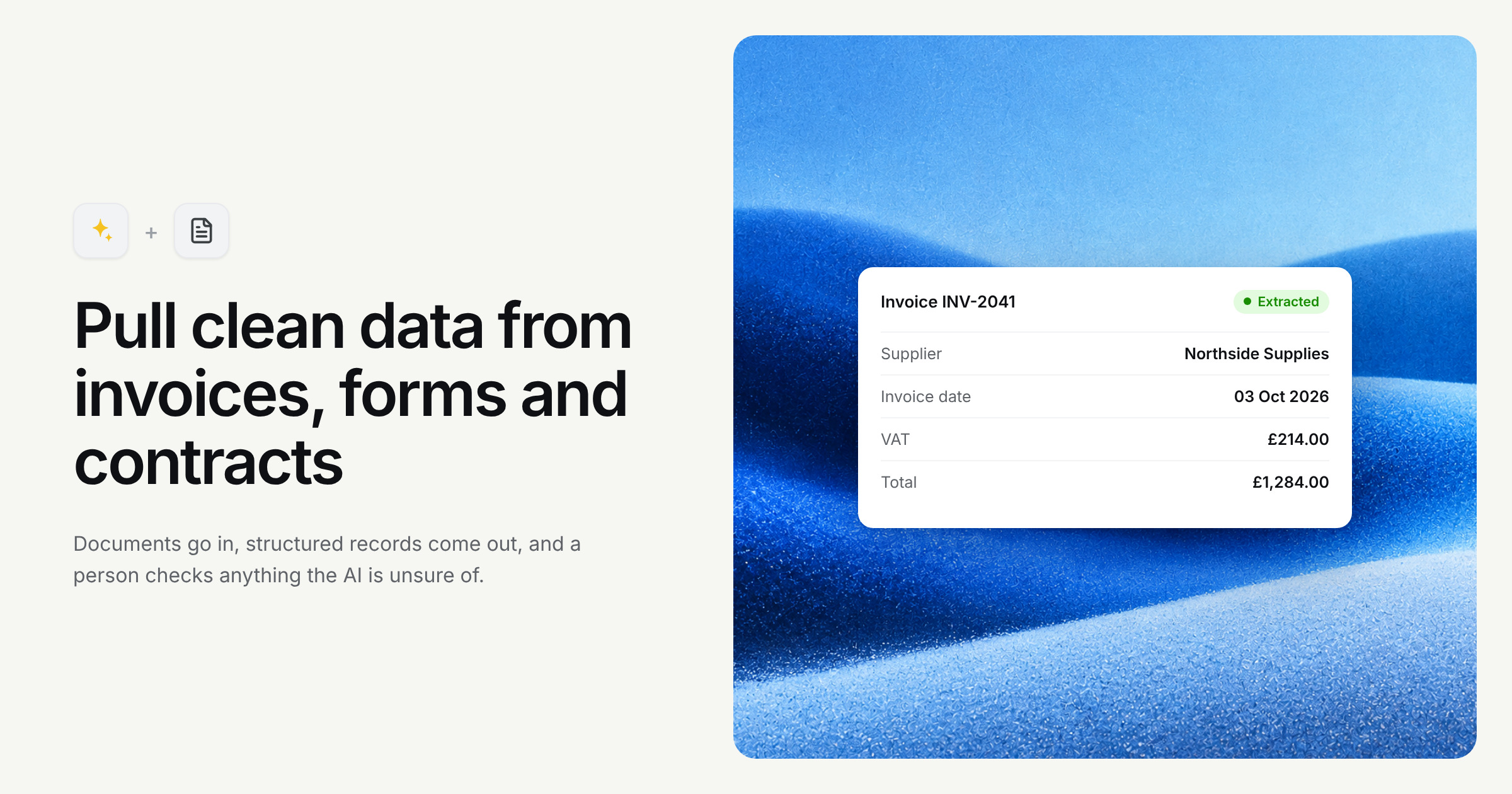 AI + Document Processing